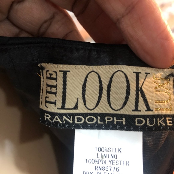 RANDOLPH DUKE silk evening gown - Picture 11 of 13